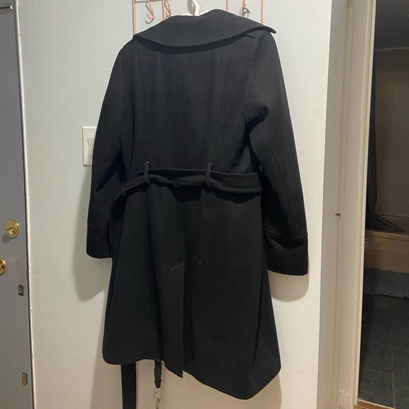 Michael Kora peacoat with tie waist - Picture 3 of 5